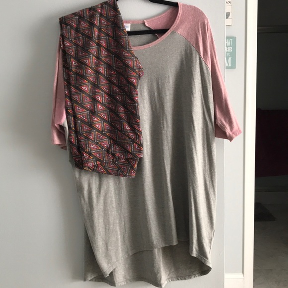 Lularoe Irma and leggings. Set can be separated. - Picture 1 of 2